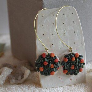 Polymer clay earrings - Clemetine & Class
